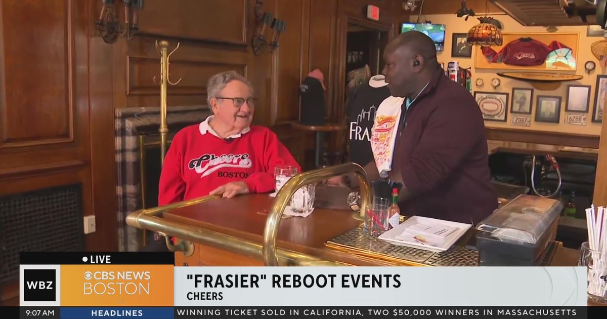 Original "Cheers" location in Boston celebrates "Frasier" reboot CBS