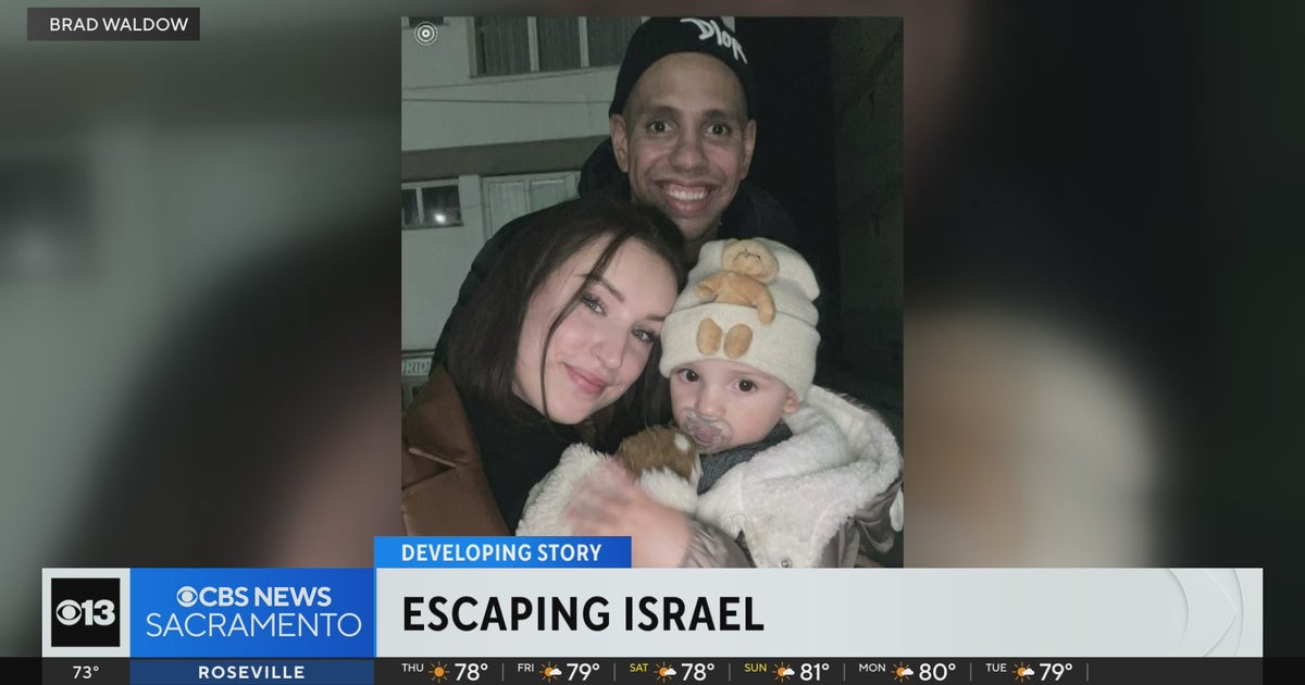 Pro basketball player from NorCal escapes Israel with family - CBS ...