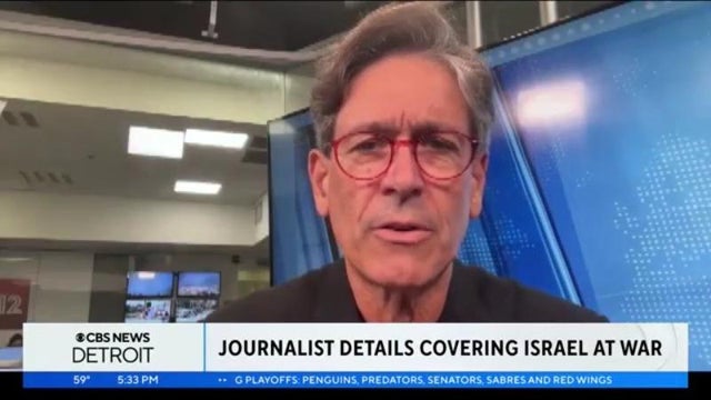 Journalist details covering Israel at war 