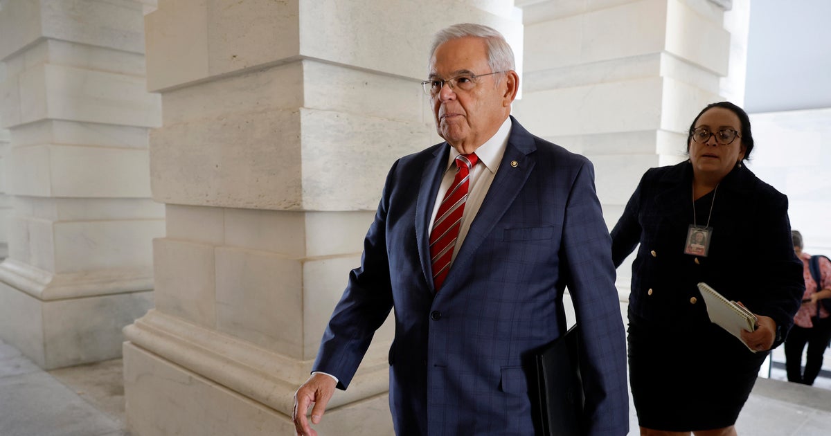 Sen Bob Menendez hit with new charge of conspiring to act as foreign agent  CBS News Sen Bob Menendez hit with new charge of conspiring to act as foreign agent  CBS News
