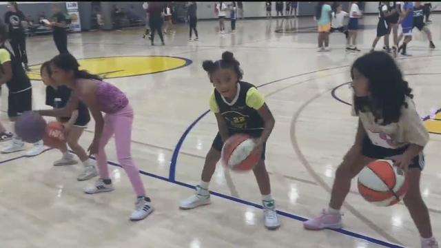 Warriors basketball clinic 