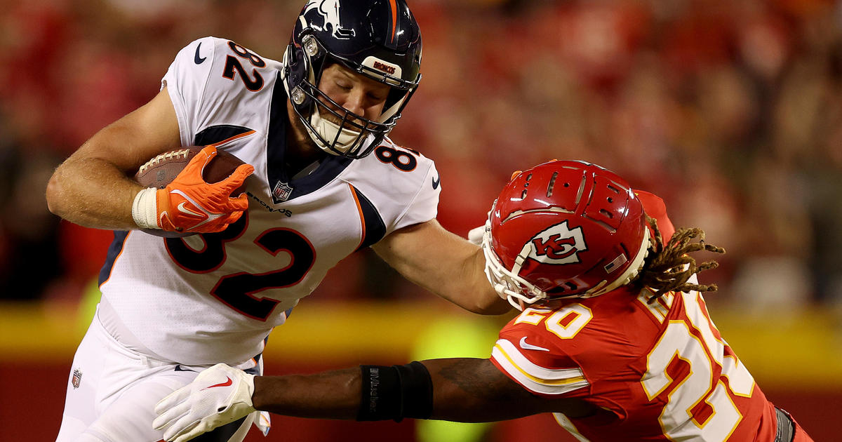 Denver Broncos unveil snowcapped alternate helmet to be worn 2 games this  season - CBS Colorado