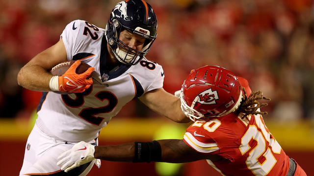 How to watch tonight's Denver Broncos vs. Kansas City Chiefs game on TNF:  Will Travis Kelce play? - CBS News