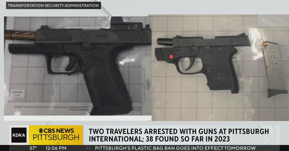 TSA has found 33 guns at PIT airport checkpoint in 2023; on pace