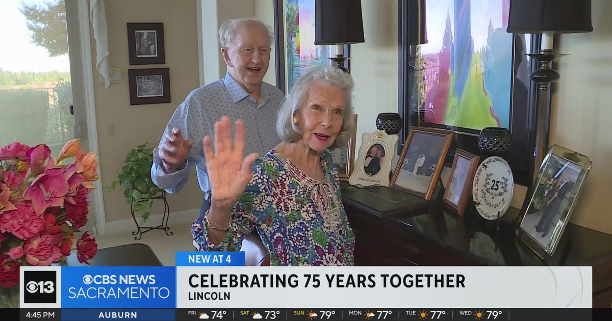 Placer County couple celebrates 75 years of marriage