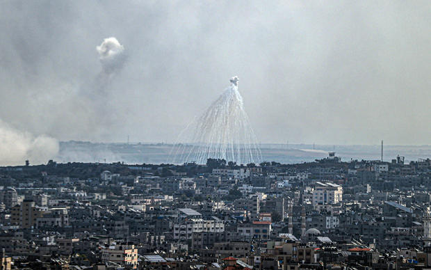 Israeli airstrikes over Gaza Strip 