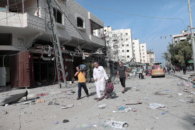Gaza humanitarian crisis worsens, but Biden says Israelis have to go after  Hamas