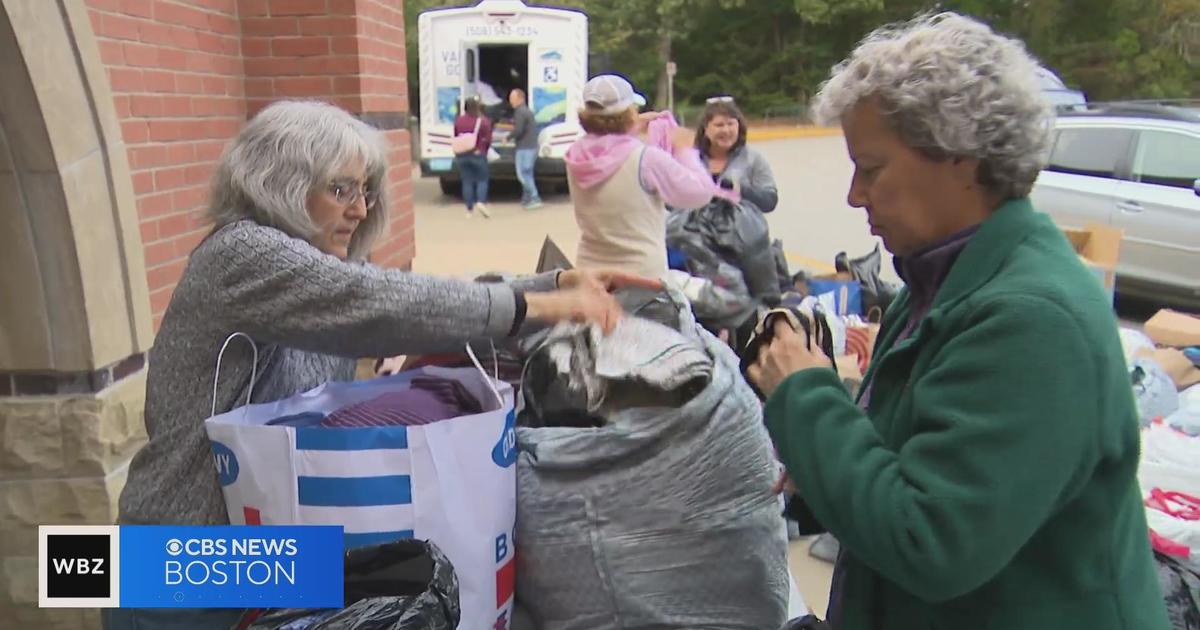 Foxboro community comes together to help migrant families prepare for a ...