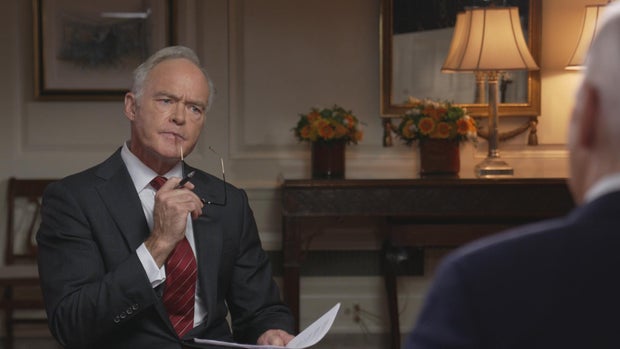 Scott Pelley speaks with President Biden