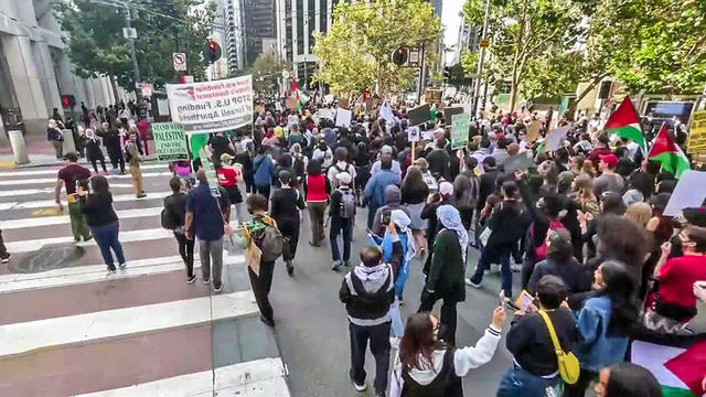 Pro-Palestinian Protest in S.F. 