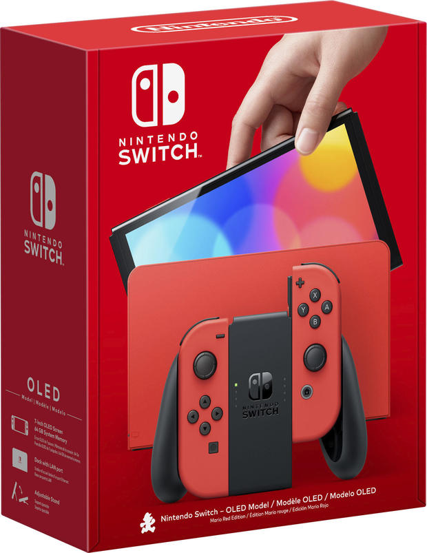 Nintendo Switch console Mario Red Edition 