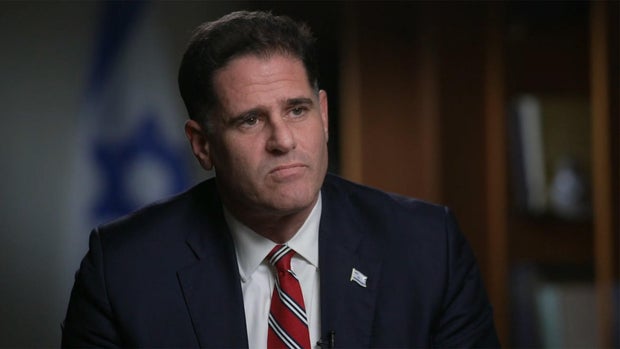 Ron Dermer, Israel's minister of strategic affairs and a member of its new war cabinet