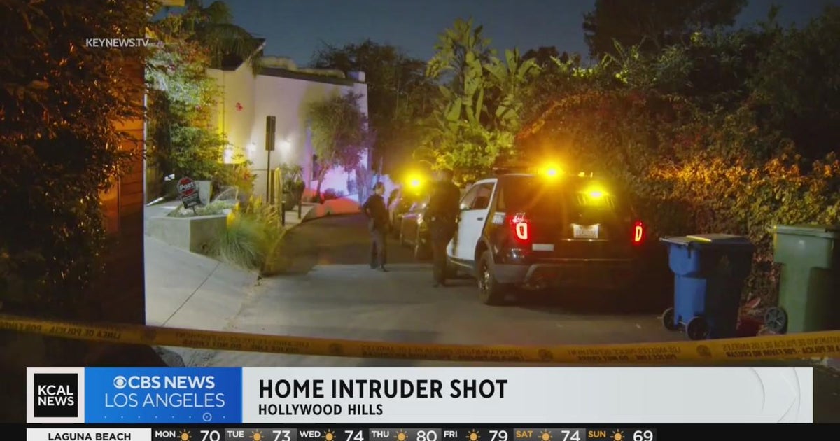 Hollywood Hills homeowner shots a man trying to break into her home ...