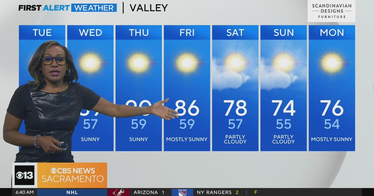 Sacramento Tuesday morning weather forecast - 10/17/23