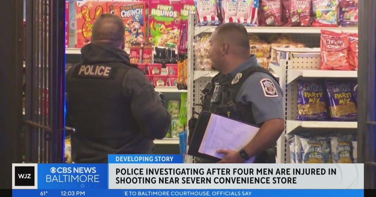 Four men seriously injured in shooting near Severn convenience store ...