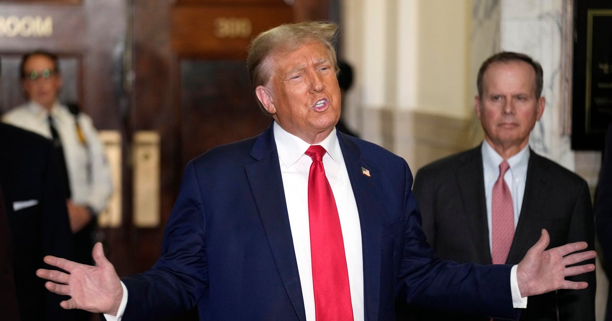 Instead of coming face-to-face with Michael Cohen, Trump confronts emails and spreadsheets at New York trial