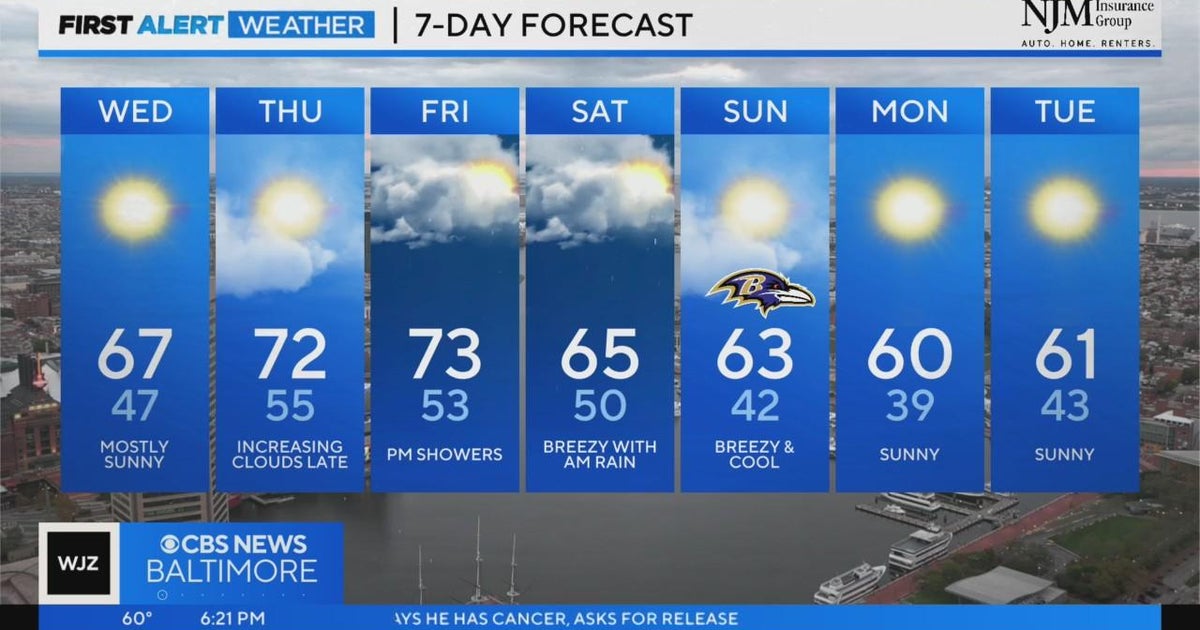 Derek Beasley has your Tuesday evening weather forecast (10/17/2023