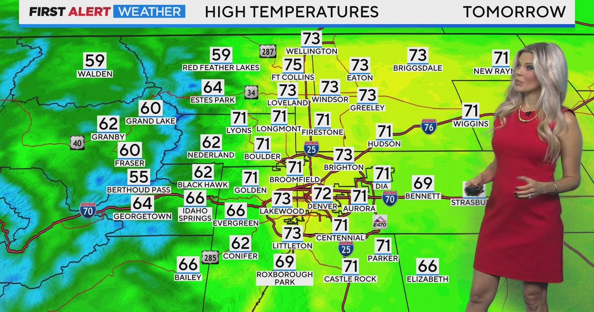 A Quick Cool Down Before More Possible 80 Degree Days - CBS Colorado