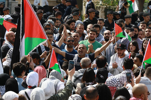 JORDAN-PALESTINIAN-ISRAEL-CONFLICT-PROTEST 