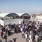 Thousands of Palestinians amass at Gaza side of Rafah border crossing to Egypt