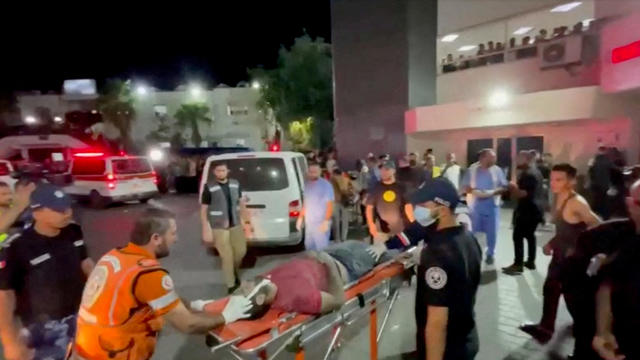 Hundreds killed in Israeli attack on Gaza Al-Ahli Baptist Hospital 