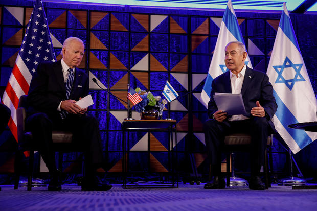 U.S. President Biden visits Israel amid the ongoing conflict between Israel and Hamas 