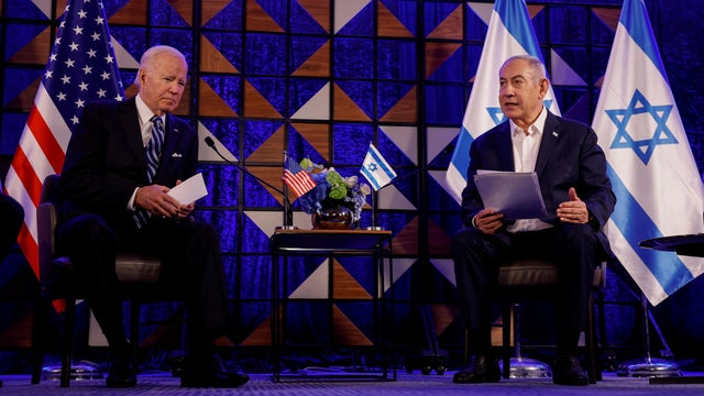 Biden tells Israel, You're not alone; says military data show Gaza militants to blame for hospital explosion