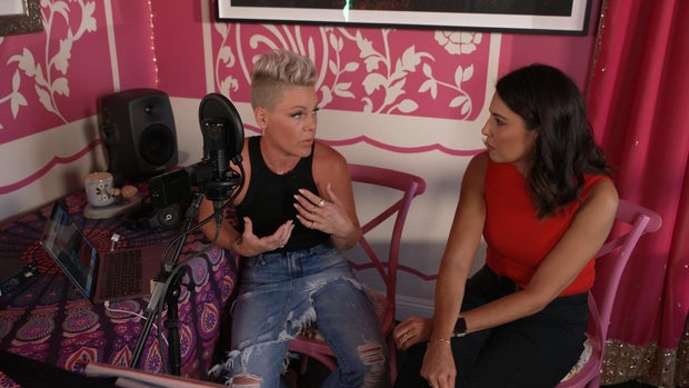 Pink and Cecilia Vega