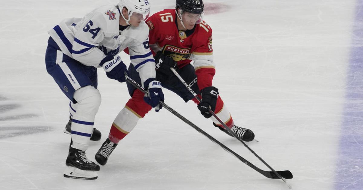 Panthers earn house opener debut by keeping off Toronto 3-1 in playoff rematch