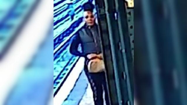 A woman wanted in connection to a hate crime assault. 