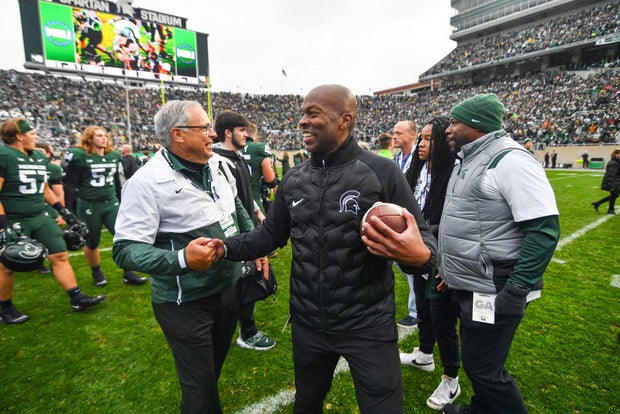 COLLEGE FOOTBALL: OCT 30 Michigan at Michigan State
