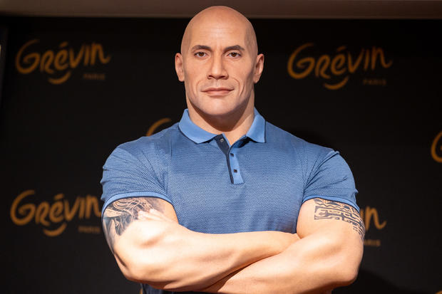 Dwayne Johnson: Wax Figure Unveiling At Musee Grevin In Paris 
