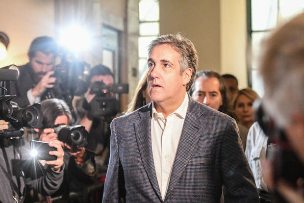 Michael Cohen, former personal lawyer to President Donald Trump, at New York State Supreme Court in Manhattan on Tuesday, Oct. 24, 2023. 