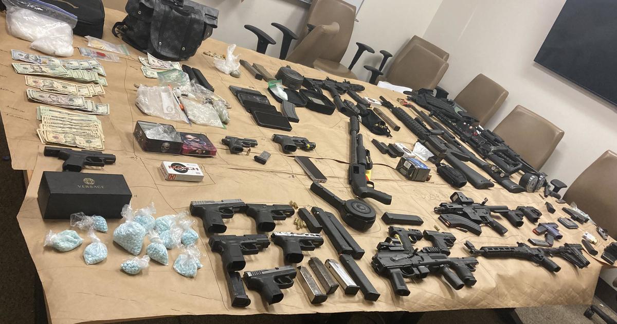 Police raid home and uncover haul of 'drugs