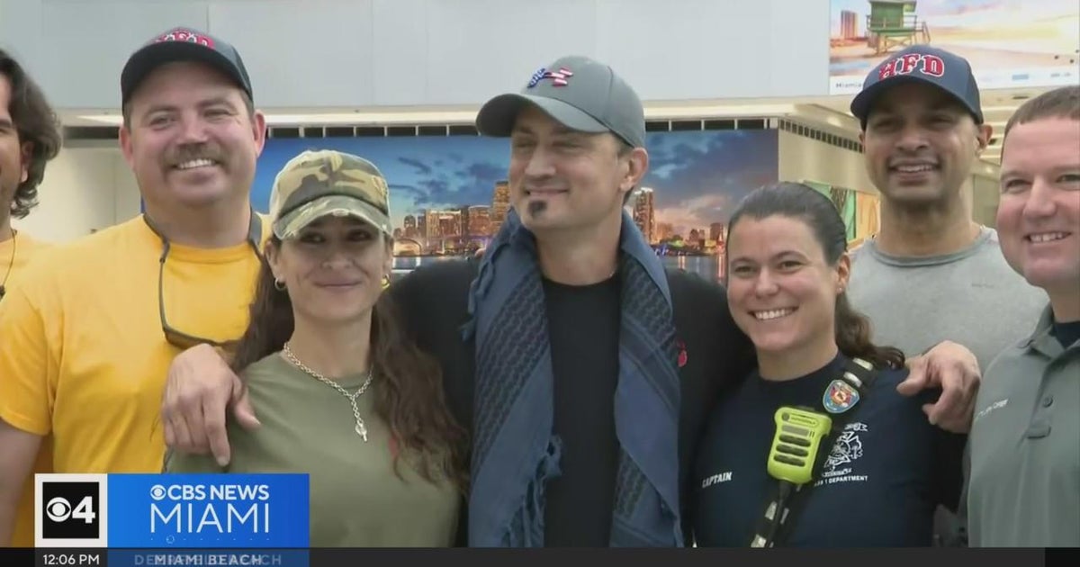 Hollywood Fireplace Rescue Captain Anthony Vera returns household immediately after aiding out in Israel Hollywood Fireplace Rescue Captain Anthony Vera returns household immediately after aiding out in Israel