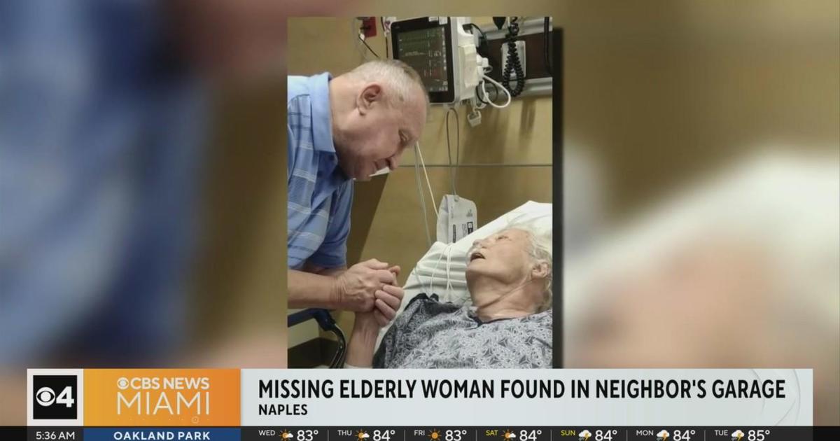 Missing elderly Florida female found in neighbors garage