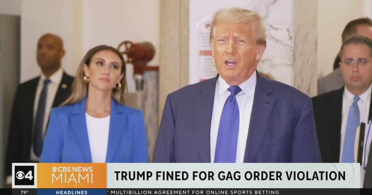 Former President Donald Trump fined $10,000 for violating gag order ...