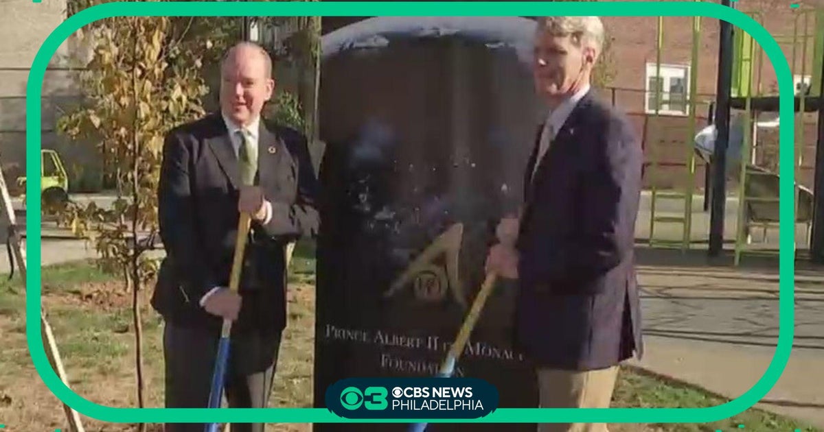 Prince Albert II of Monaco visits Philadelphia for his foundation’s