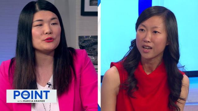Candidates for New York City Council's 43rd District, Democrat Susan Zhuang (L) and Republican Ying Tan (R) 