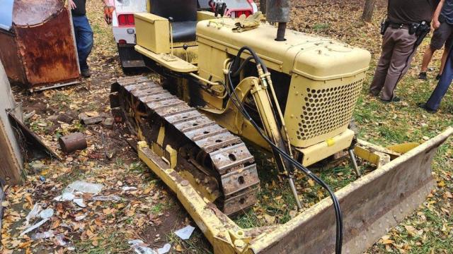 SW Michigan man hospitalized after being trapped under bulldozer 