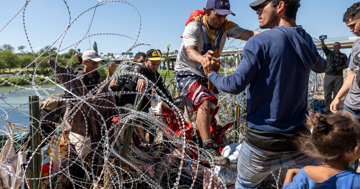 Supreme Court says Biden administration can remove razor wire that Texas installed along border  CBS News Supreme Court says Biden administration can remove razor wire that Texas installed along border  CBS News