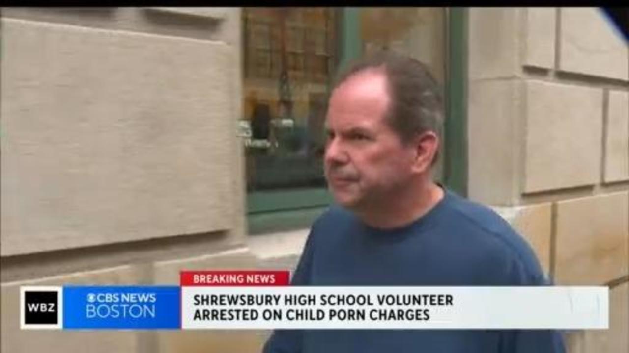 Shrewsbury High School volunteer arrested on child porn charges - CBS Boston