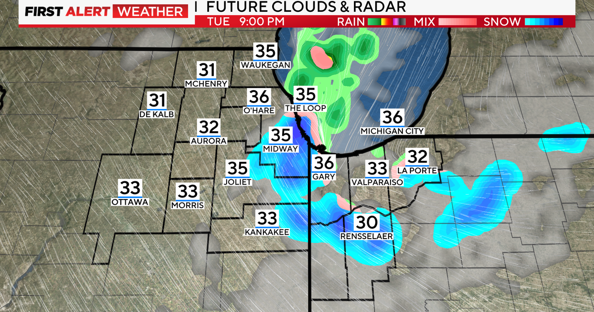 Chicago First Alert Weather: Snow showers - CBS Chicago