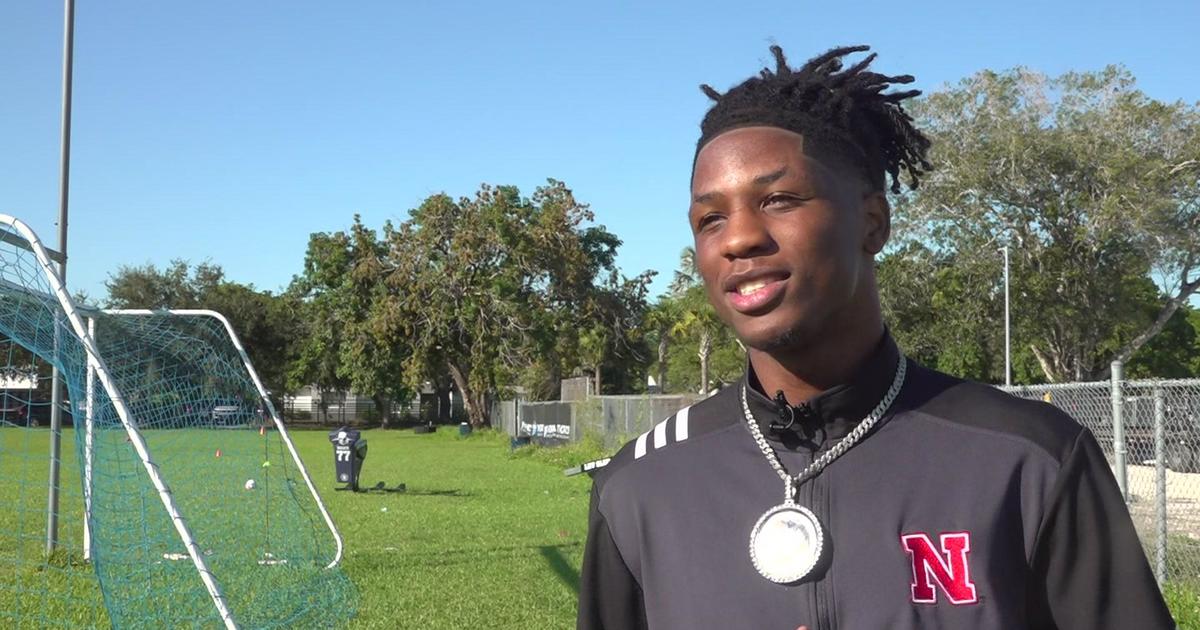 Jacory Barney, extensive receiver at Miami Palmetto HS: A Nat Moore Trophy nominee