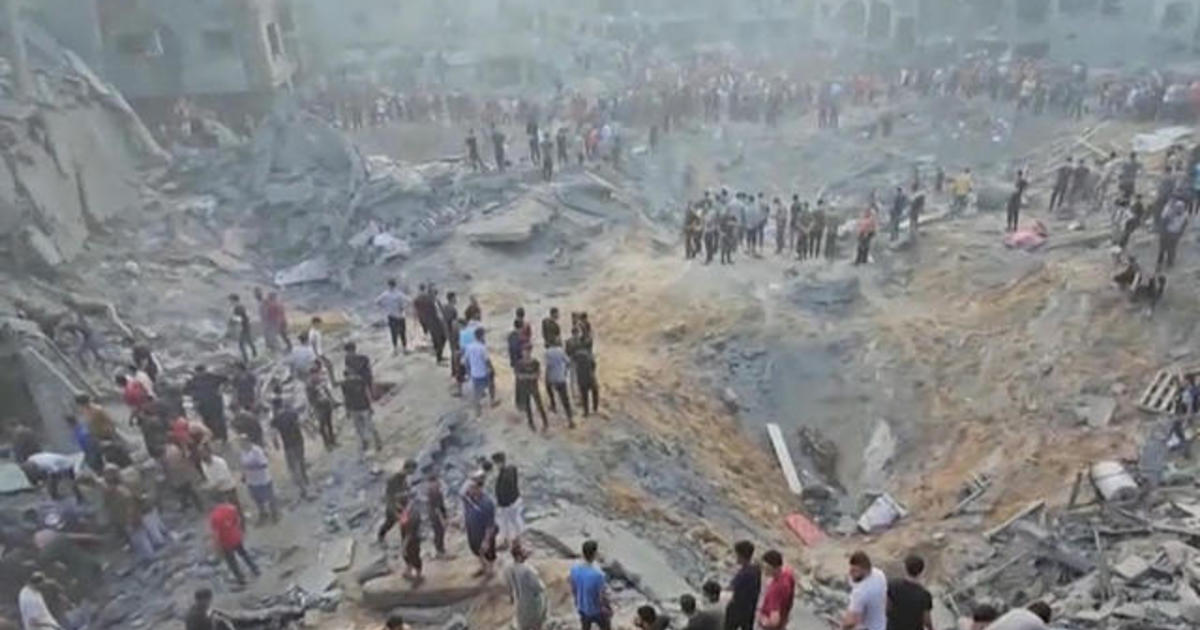 Dozens Killed In Airstrikes On Jabaliya Refugee Camp Where Israel Says ...