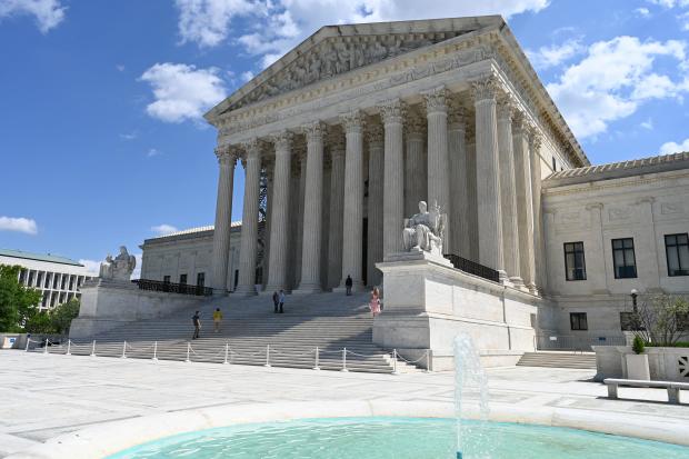 The Supreme Court is seen in Washington, D.C., on April 23, 2023. 