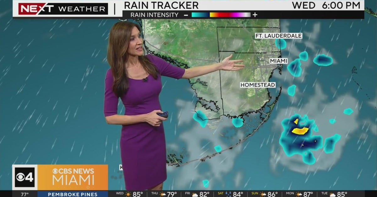 Miami weather AM forecast: Evening showers possible - CBS Miami