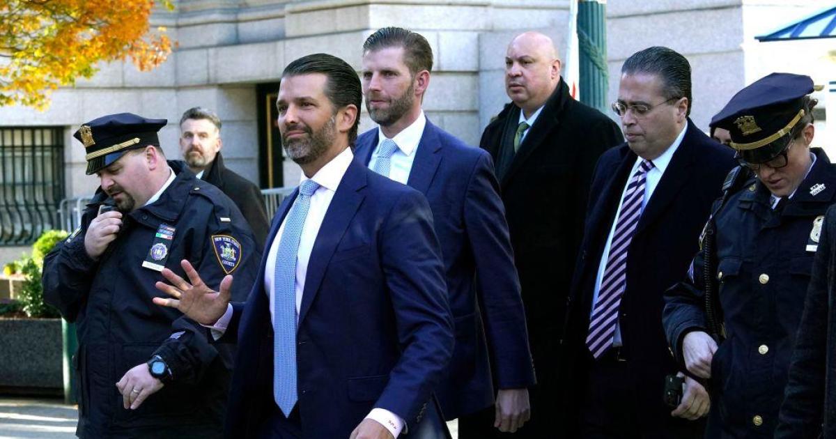 Donald Trump Jr. returns to stand for second day of testimony at New York fraud trial