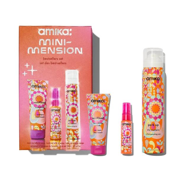 Amika Mini-Mension Bestsellers Hair Set 