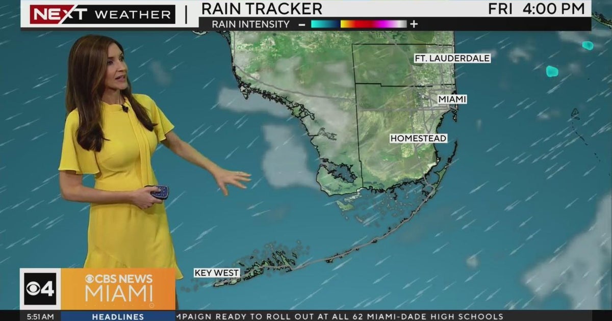 Miami AM forecast for Friday, Nov. 3: Warm, windy - CBS Miami